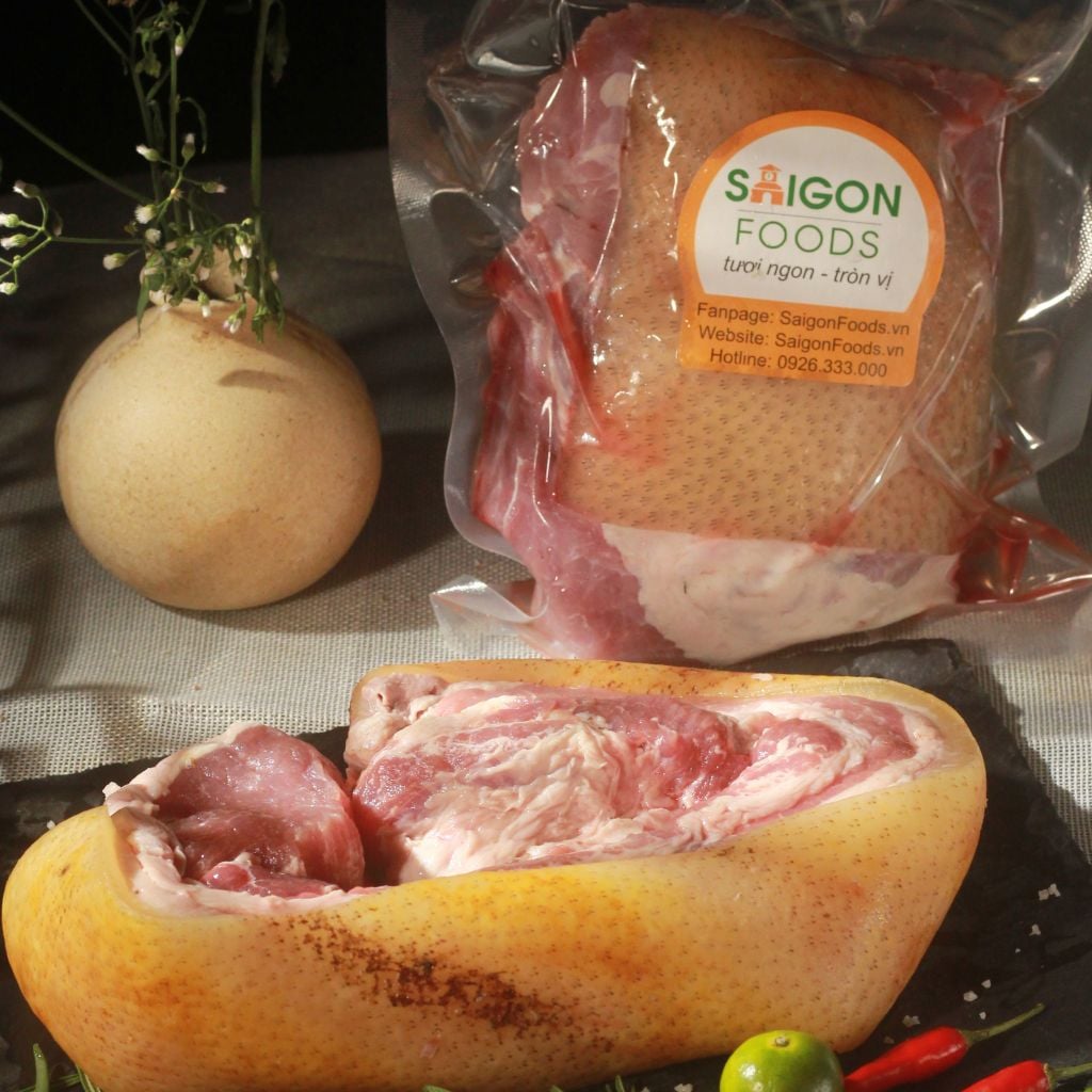  Thịt heo rừng tươi chuẩn 3 chân lông 1kg - [Hoả tốc Tphcm] 