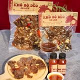  Bắp bò hoa sấy dẻo ăn liền (khô bò dẻo) - (200gr - 500gr - 1kg) - [Giao hàng toàn quốc] 