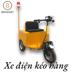 Xe điện kéo hàng 3 bánh tải trọng 1-5 tấn