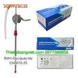 Bơm dầu quay tay dầu bằng nhôm CH8015-25