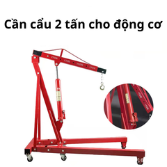 Cẩu động cơ, cần cẩu 2 tấn cho động cơ, cần cẩu gập 2 tấn, cần cẩu 3 tấn cho động cơ, dụng cụ sửa chữa ô tô