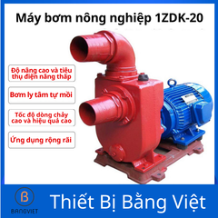 Bơm tưới tiêu NS-50, bền bỉ, được sử dụng cho việc tưới tiêu trong nông trại, bơm nước tuần hoàn, và là bơm tự hút trung tâm.