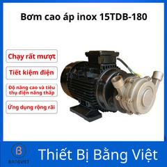 Bơm Nước Cao Áp Bốn Cấp Kiểu Xoáy 15TDB-180- Bơm Nước Sạch Cung Cấp Nước Cho Nồi Hơi Nhỏ/ Máy Bơm Nước Sạch