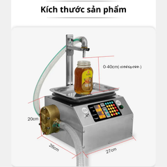 Máy chiết rót có trọng lượng, hoàn toàn tự động, dùng chiết dầu ăn, keo, chất lỏng, nhớt, máy chiết rót chất lỏng