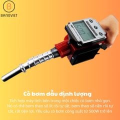 Cò bơm xăng dầu định lượng, tính tiền, tự ngắt BV845