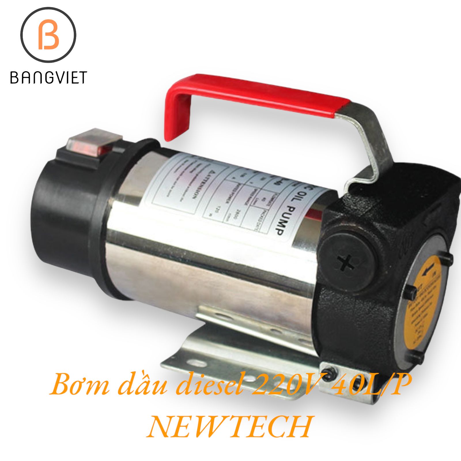 Bơm dầu Diesel dầu hỏa chạy điện 220V CH8010A 40L/P – Thiết bị