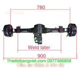 Cầu xe điện chiều dài theo yêu cầu GH657 (chưa gồm động cơ)