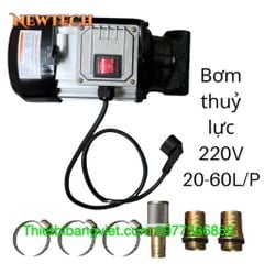 Bơm dầu thuỷ lực bánh răng CH8019 220V 750W 40LP, nhớt, nước rửa bát, diesel