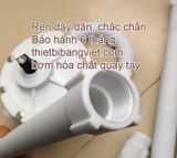 Bơm hóa chất quay tay bằng nhựa PP Four Leaf CH8016P