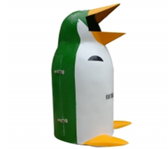 Thùng rác chim cánh cụt