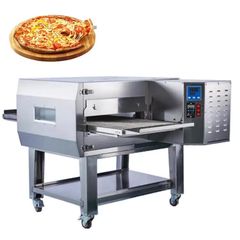 Lò nướng bánh pizza bằng thép không gỉ làm nóng nhanh OC-MGP-18H