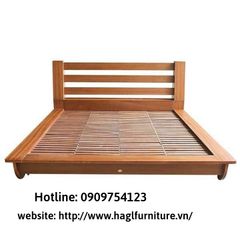 GIƯỜNG 1M6 HN6 - vạt nan