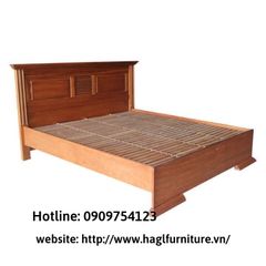 GIƯỜNG 1M8 HN2 ĐUÔI BẰNG - VẠT NAN