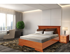 GIƯỜNG 1M6 HN1 ĐUÔI BẰNG - VẠT PHẢN