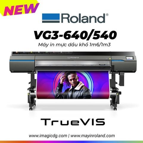 Máy in và cắt mực dầu Roland TrueVIS VG3-640/540