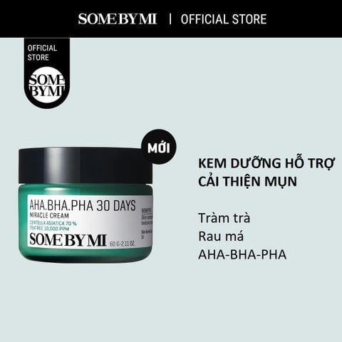 Kem Dưỡng Some By Mi AHA-BHA-PHA 30 Days Miracle Cream 60g