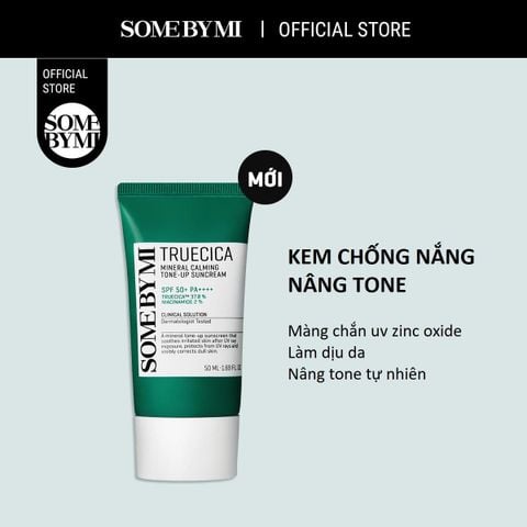 Kem chống nắng Some By Mi Truecica Mineral Calming Tone-up Suncream 50ml