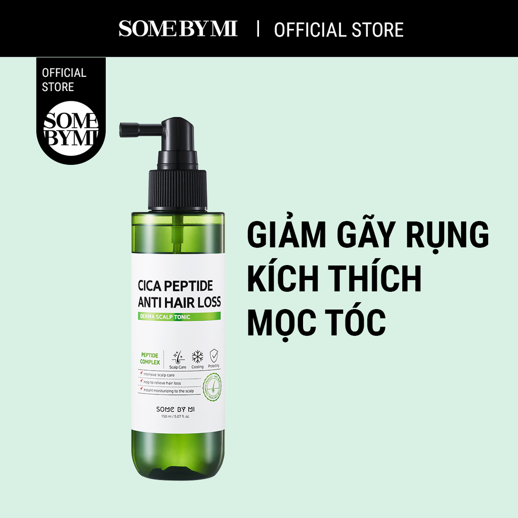 Xịt mọc tóc Some By Mi Cica Peptide là độc quyền tại Việt Nam và đang được lòng tín đồ làm đẹp. Sản phẩm được làm từ các thành phần tự nhiên và được thiết kế để giúp tái tạo tóc, ngăn ngừa rụng tóc và thúc đẩy mọc tóc. Hãy xem hình ảnh để cảm nhận sự khác biệt của sản phẩm này.