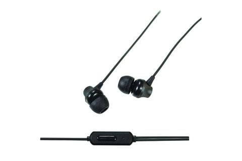 Aerpro 3.5mm Earphones w/ Mic - Black