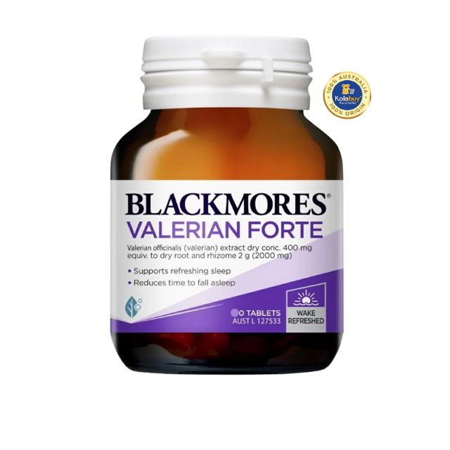 Viên uống hỗ trợ giấc ngủ Blackmores Valerian Forte Sleep Support Vitamin 30 viên