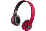 Jam Transit Wired/Wireless Bluetooth Headphones w/ Mic Red
