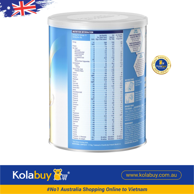 Sữa bột Kid Essentials Úc Nutritionally Complete 800g