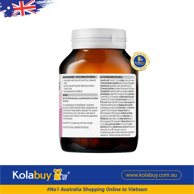 Viên uống Vitamin tổng hợp cho nữ Blackmores Multivitamin for Women 90 viên