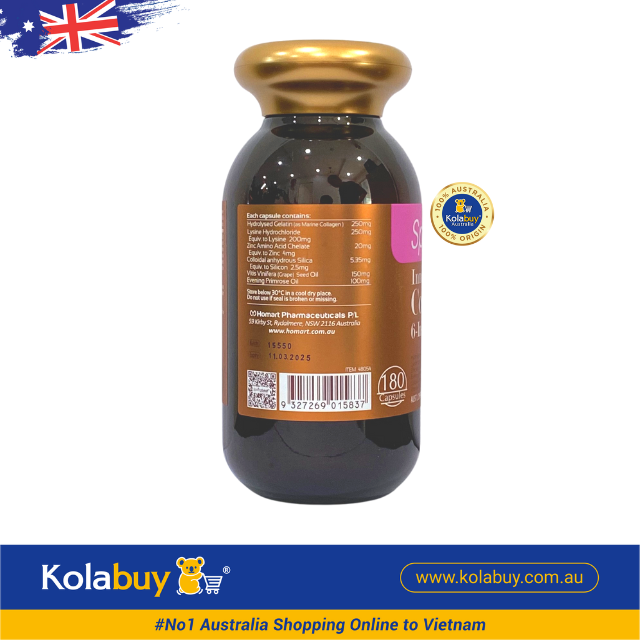 Viên uống Collagen SpringLeaf Inner Beauty Collagen 6-in-1 180 viên