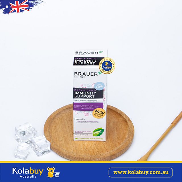 Siro Tăng sức đề kháng cho bé Brauer Baby & Child Immunity Support 100ml