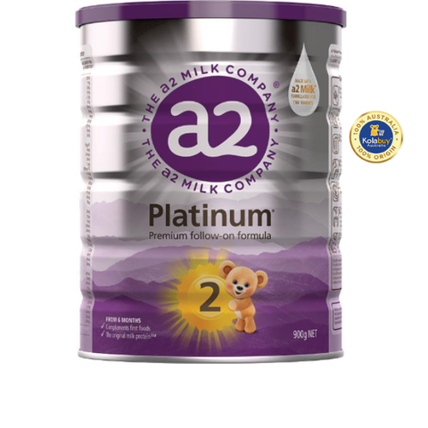 Sữa bột A2 Platinum số 2 cho bé từ 6-12 tháng 900g