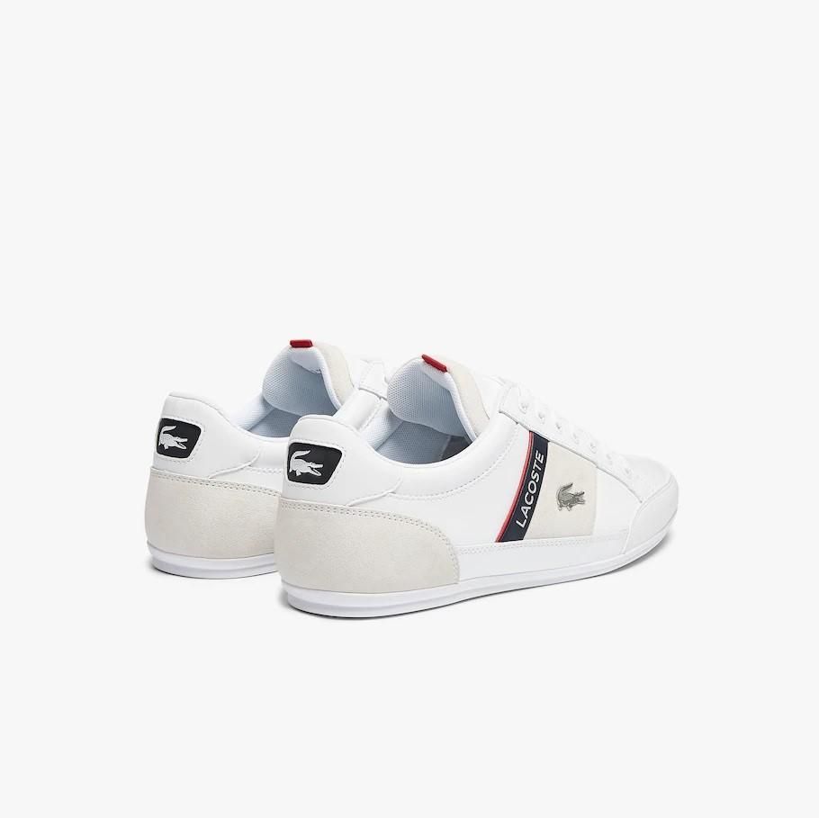 Lacoste Men Chaymon 0721 2 CMA Shoes in White/Navy