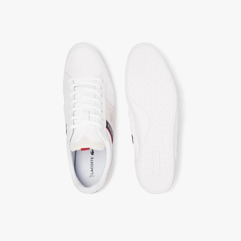 Lacoste Men Chaymon 0721 2 CMA Shoes in White/Navy