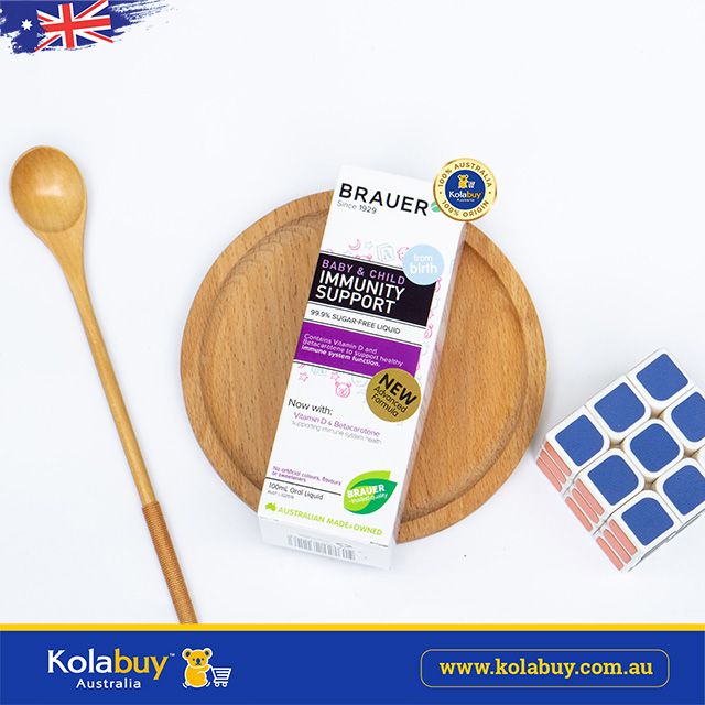 Siro Tăng sức đề kháng cho bé Brauer Baby & Child Immunity Support 100ml