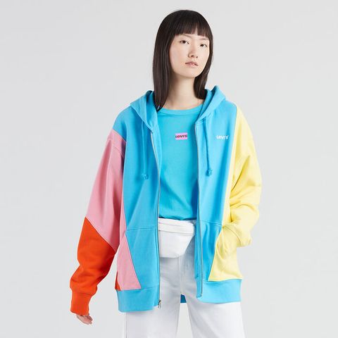 COLORBLOCK BOYFRIEND HOODIE