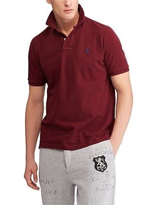 SHORT SLEEVE KNIT BASIC MESH