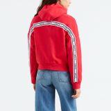 LOGO TRIM HOODIE