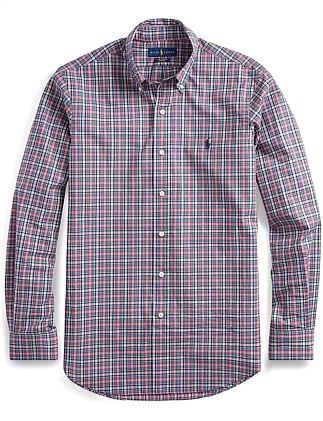 LONG SLEEVE POPLIN SPORT SHIRT