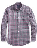 LONG SLEEVE POPLIN SPORT SHIRT