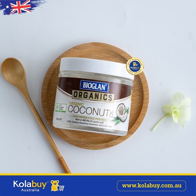 Dầu dừa hữu cơ Bioglan Organic Coconut Oil 300g