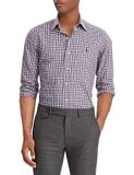 LONG SLEEVE POPLIN SPORT SHIRT