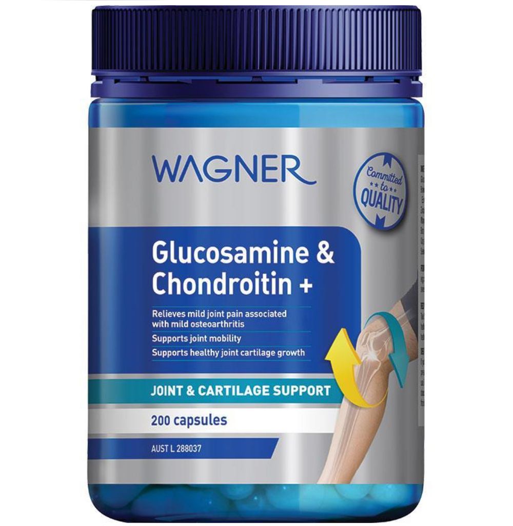 Wagner Glucosamine & Chondroitin + 200 Capsules