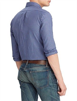 LONG SLEEVE SPORT SHIRT TWILL