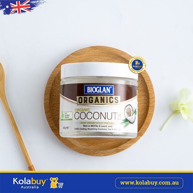 Dầu dừa hữu cơ Bioglan Organic Coconut Oil 300g