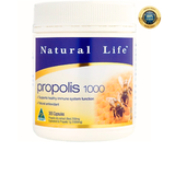 Viên uống keo ong Natural Life Úc Propolis Capsules 1000mg 365 viên