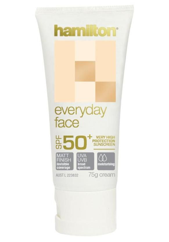 Hamilton SPF 50+ Everyday Face Cream 75g