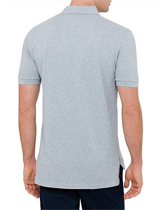 Mens Classic Fit Mesh Polo