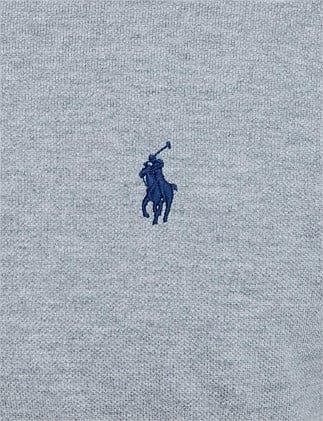 Mens Classic Fit Mesh Polo