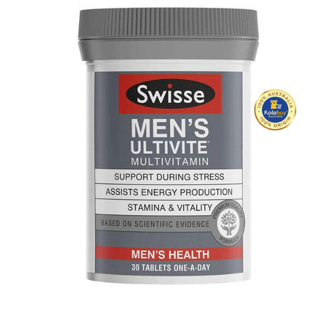 Viên uống Vitamin tổng hợp cho nam Swisse Men's Ultivite Multivitamin 30 viên