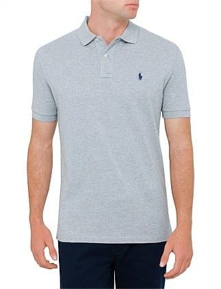 Mens Classic Fit Mesh Polo