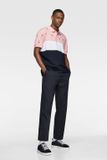 CONTRAST COLOUR BLOCK POLO SHIRT